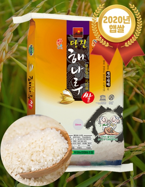 20년도 햅쌀 당진 해나루쌀 20kg 특등급 삼광미