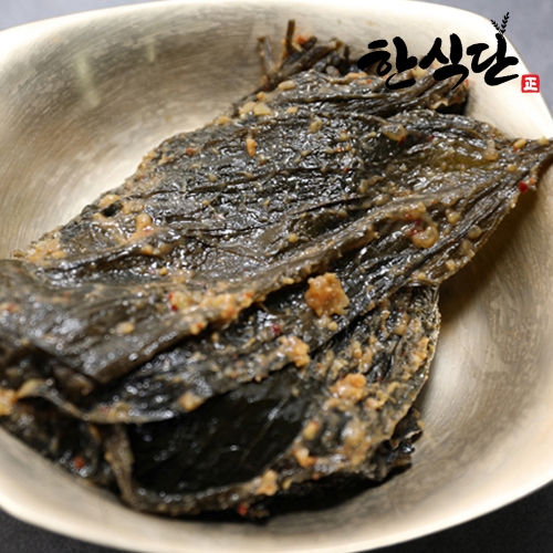 [한식단]전남 장성 삼채 된장깻잎장아찌 400g